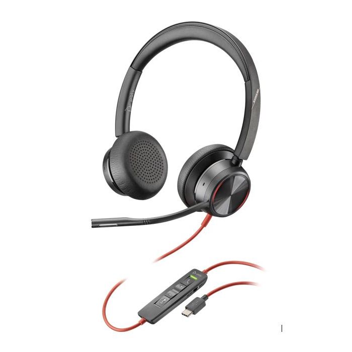 Buy Plantronics/Poly Blackwire 8225-M **USB-C** ANC Corded Headset