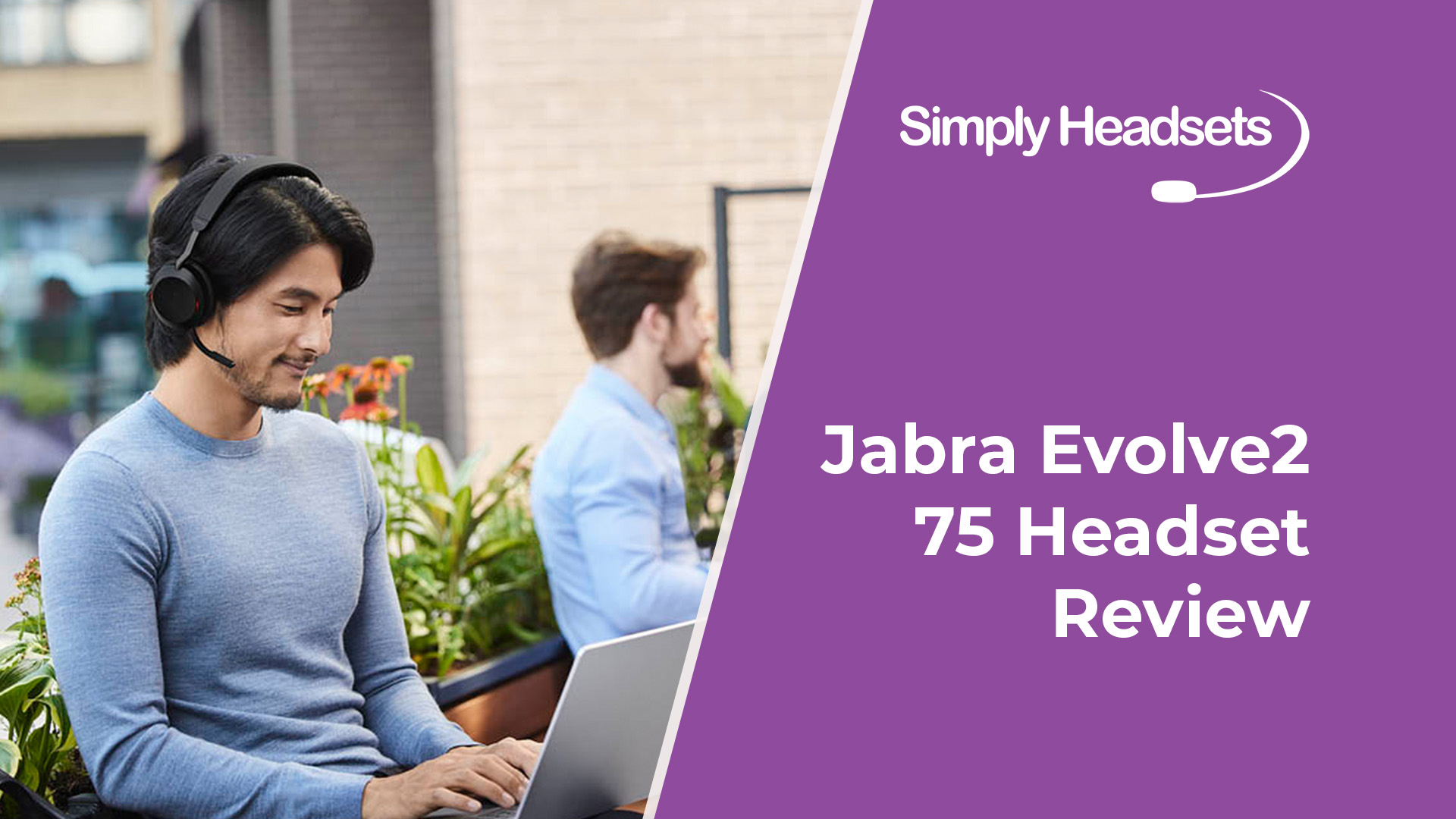 Review - The Jabra Evolve 75 headphones and stand. #Jabra